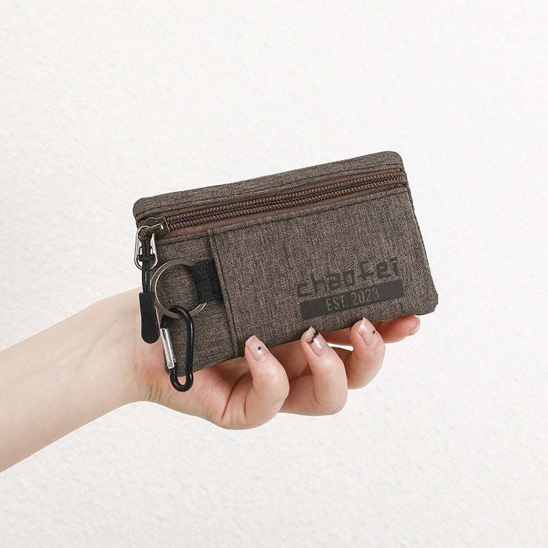 Women's & Men's & Oxford Cloth Pocket Waterproof Portable Coin Purses