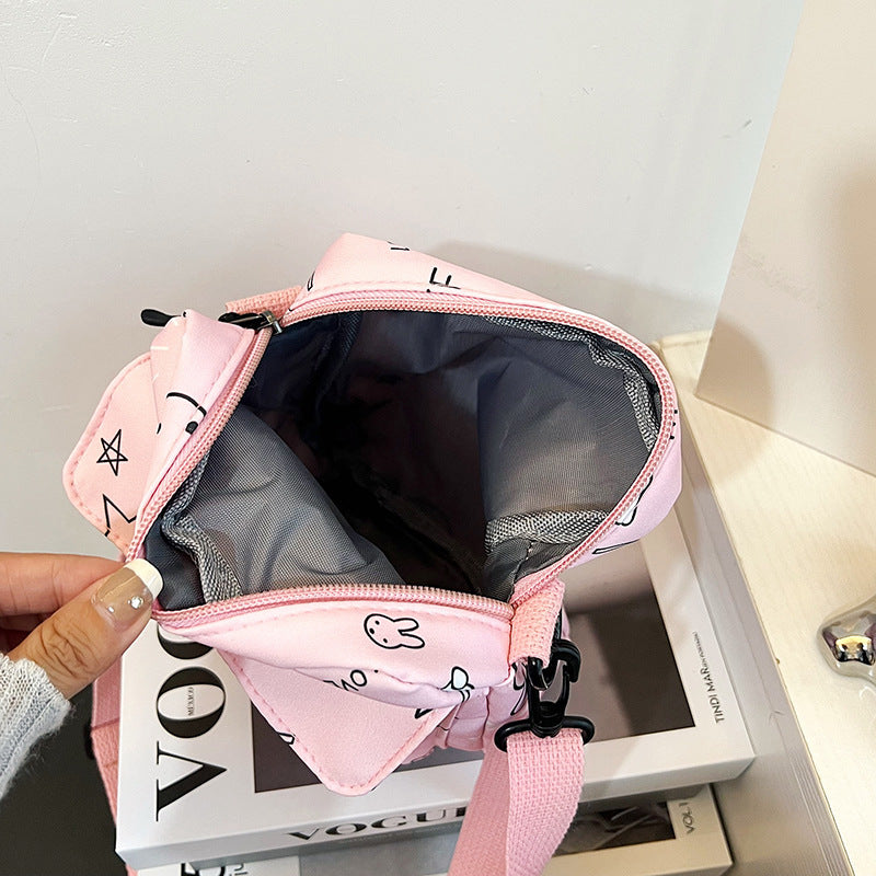 Wind Nylon Fresh Fashion Iti Printing Women's Messenger Bag