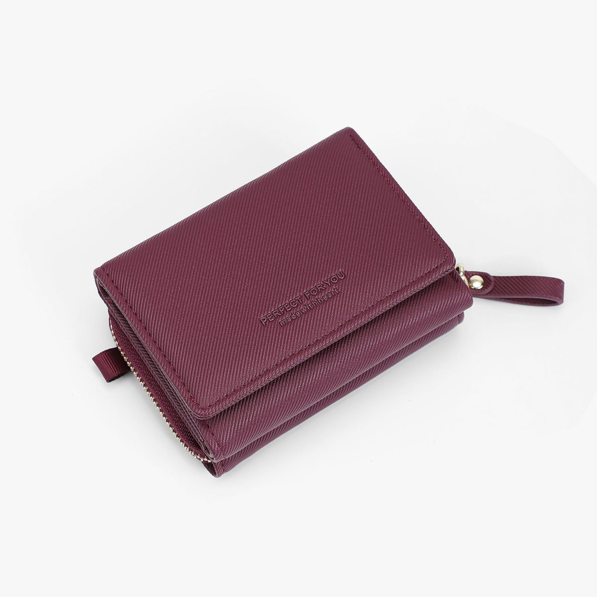 Women's Fashion Short Cross Pattern Sense Large Ladies Wallet