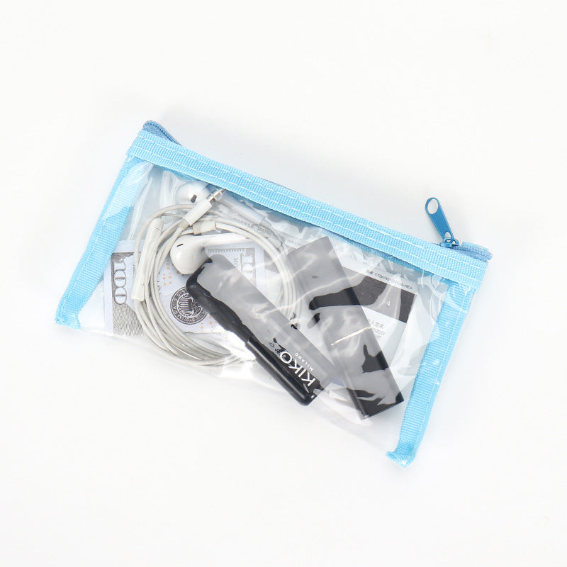 Transparent Buggy Simple Girly Heart Makeup Cosmetic Bags