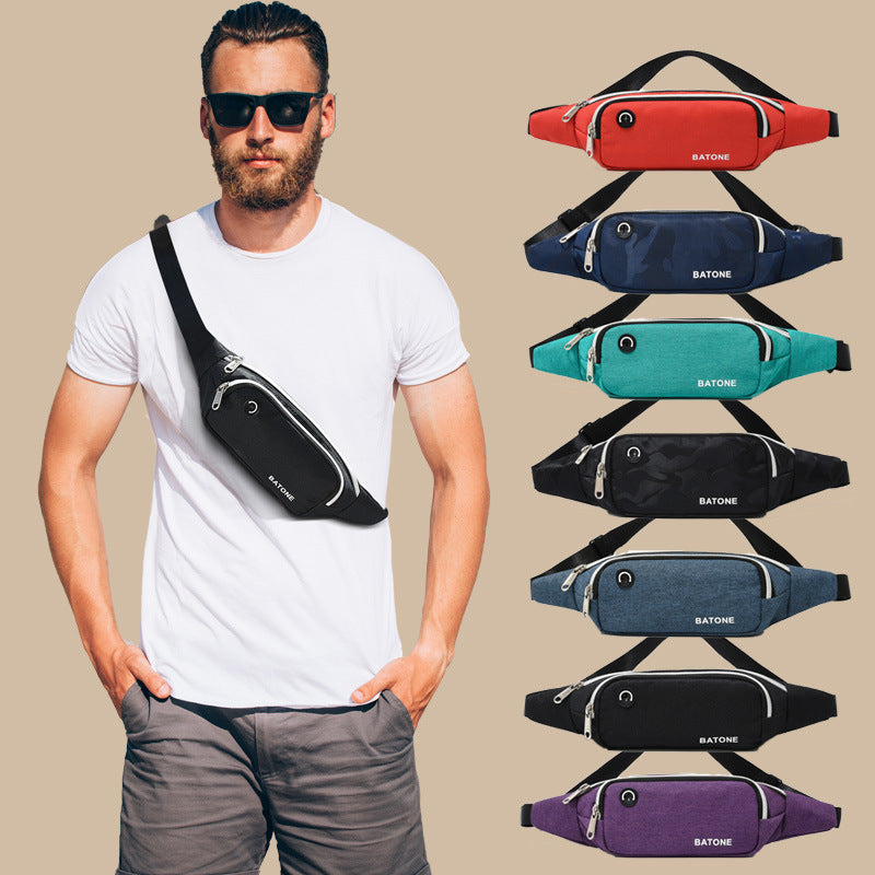 Women's & Men's & Close-fitting Running Fashionable Lightweight Waterproof Men's Waist Packs