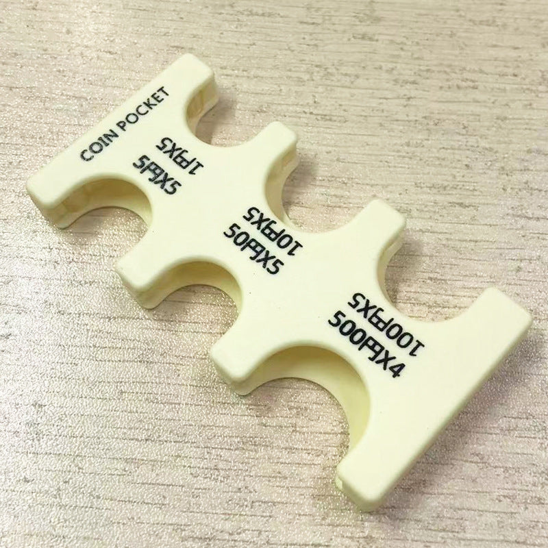 Classic Pretty Plastic Classification Portable Storage Coin Purses