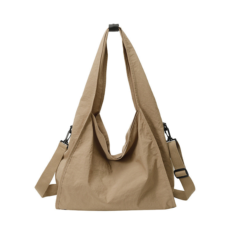 Creative Charming Korean Minimalist Solid-color Cloth Women's Shoulder Bag