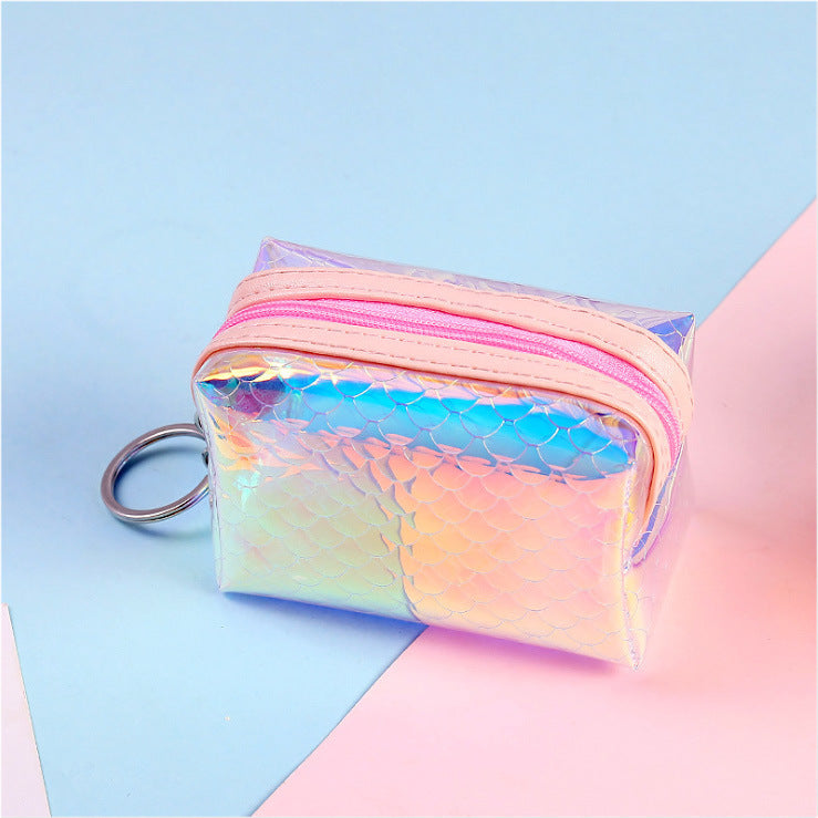 Women's Mini Cute Hand Transparent Portable Convenient Coin Purses