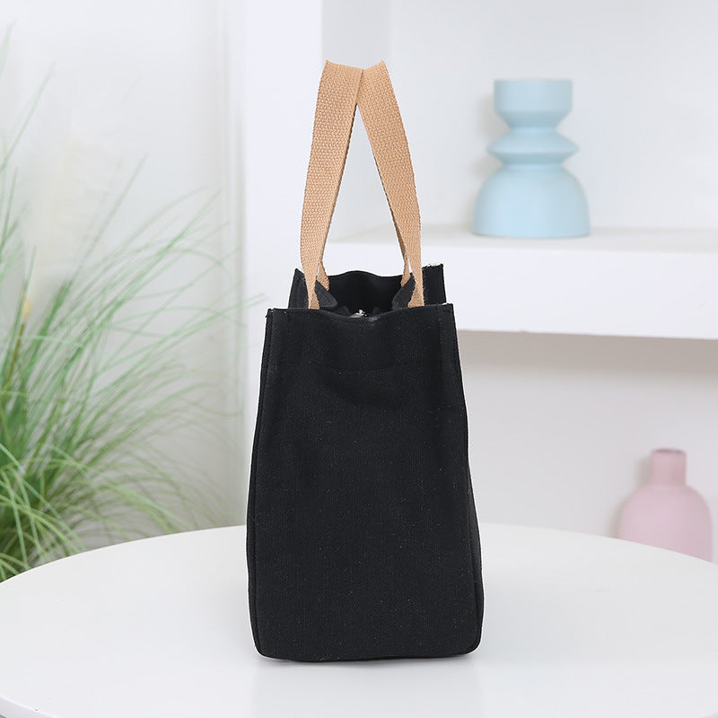 Women's Oxford Canvas Lunch Box Mummy Mom Shopping Handbags