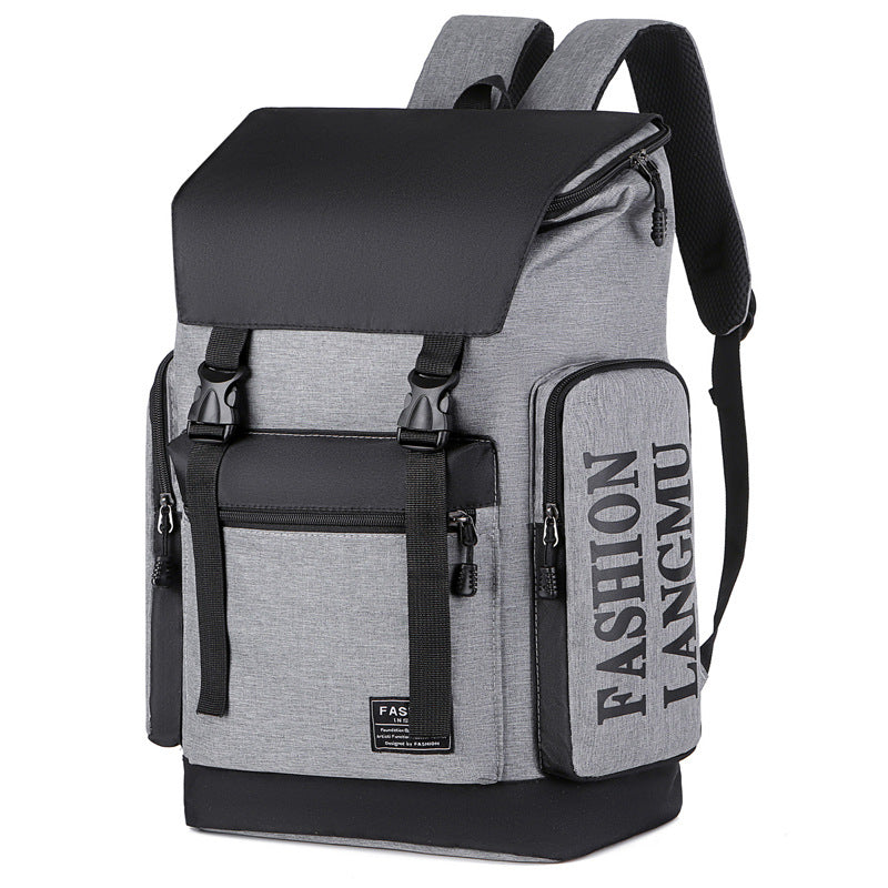 Men's Computer Junior High College Trend Backpacks