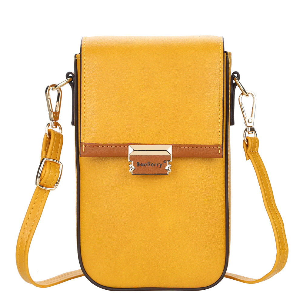 Women's Multiple Slots Large Capacity Mobile Women's Messenger Bag
