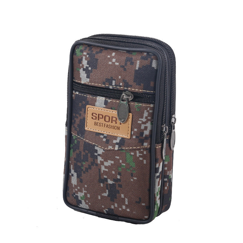 Men's Camouflage Mobile Multifunctional Waistband Pannier Wear Construction Bags