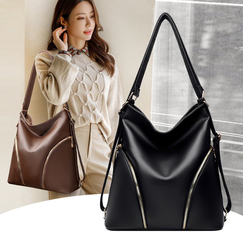 Women's Fashionable Elegant Large Capacity Leisure Trendy Women's Shoulder Bag
