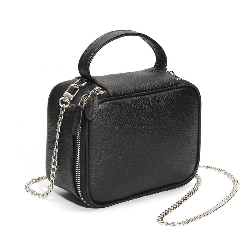 Women's Fashion Simple Leather Large Capacity Storage Women's Messenger Bag