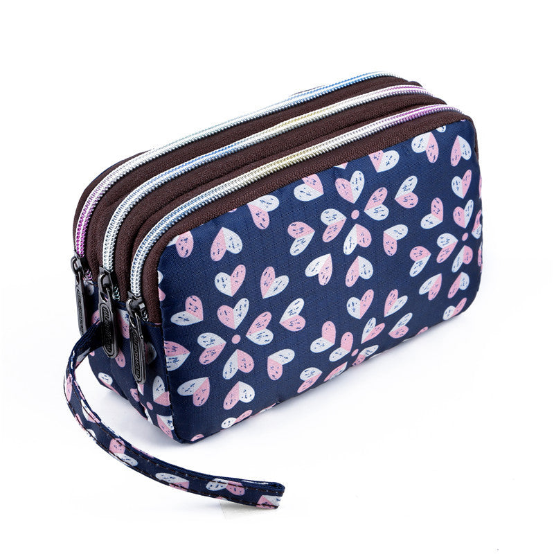 Women's Korean Printed Mobile Running Cloth Purses