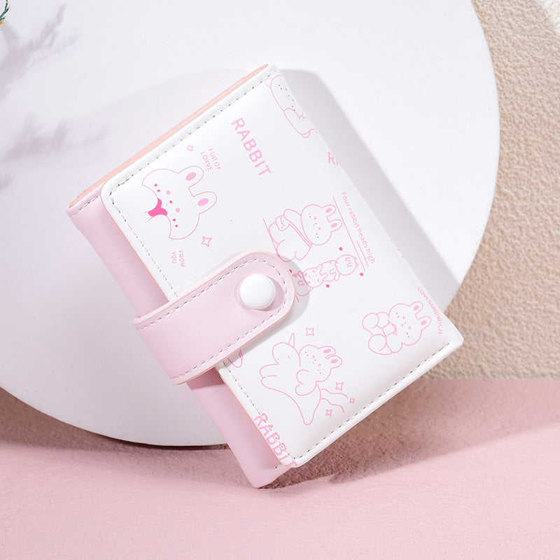 Women's Comfortable Korean Short Cartoon Cute Ladies Wallets