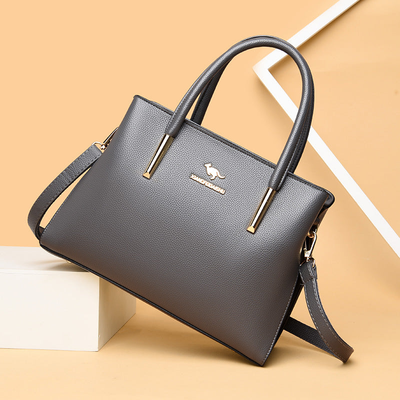 Women's Kangaroo Large Capacity Fashion Mom Commuter Handbags