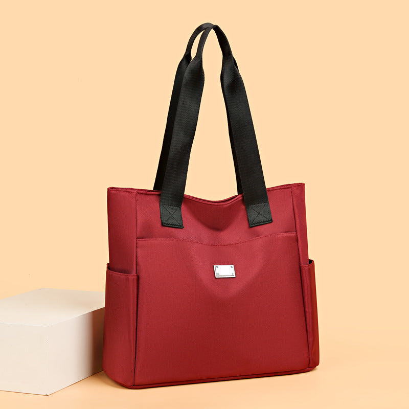 Women's Oxford Cloth Fashion Portable Large Capacity Shoulder Bags