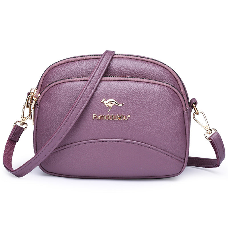 Cool Popular Women's Soft Leather Mobile Women's Messenger Bag