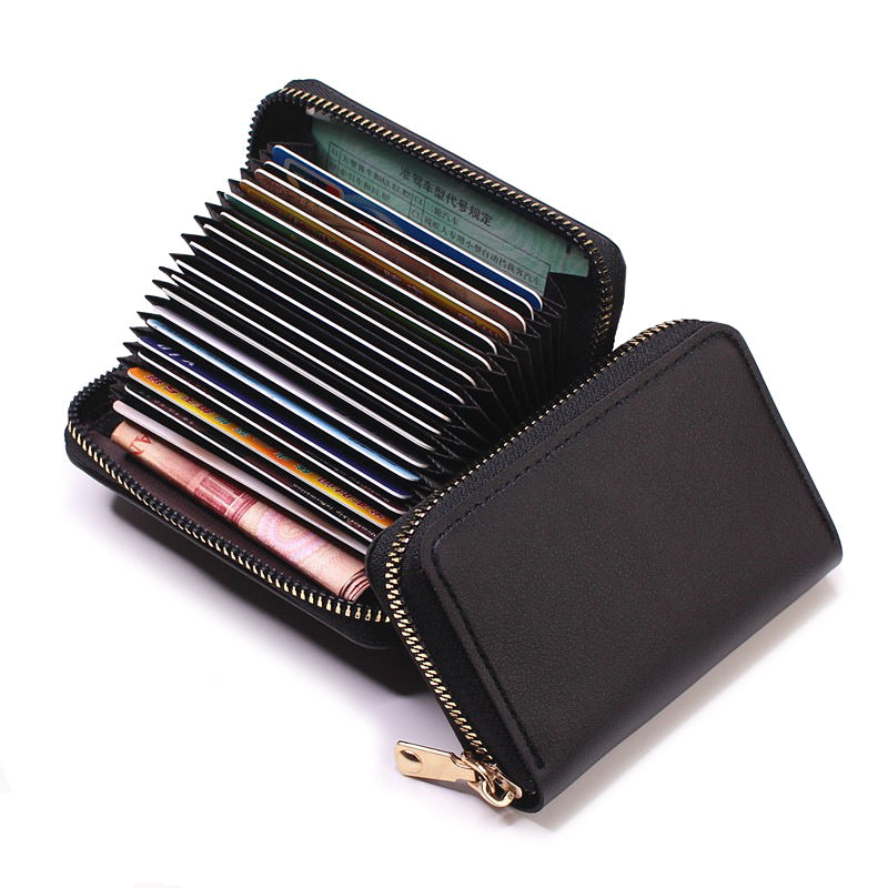 Women's & Men's & Large Capacity Driving Certificate Versatile Card Holder