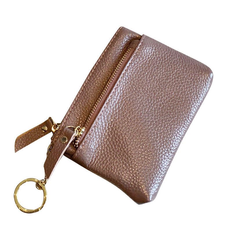 Women's Genuine Leather Mini Cute Hand Cowhide Coin Purses