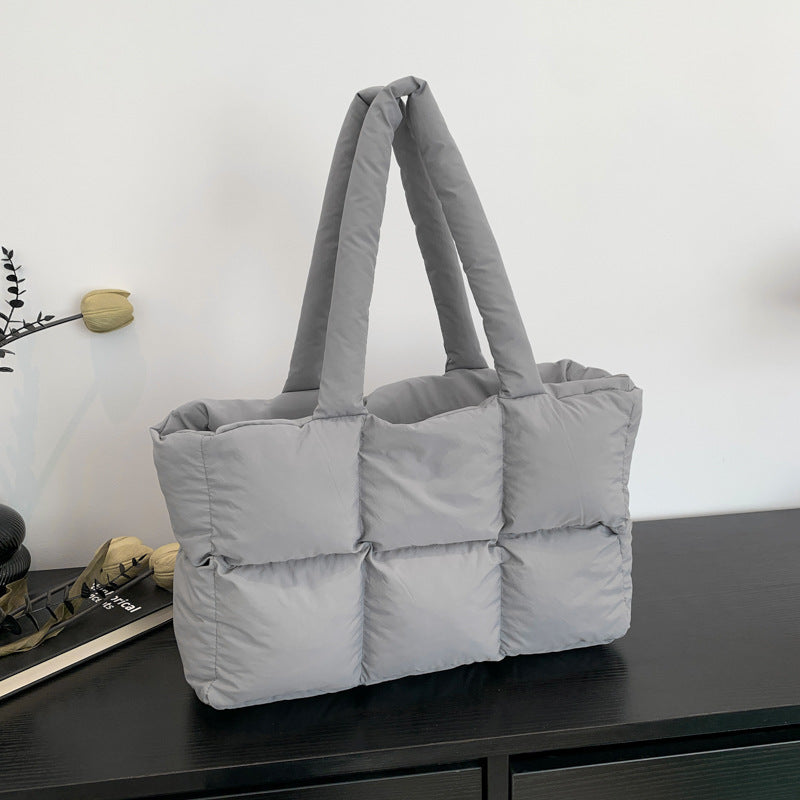 Women's Underarm Down Cotton Coat Large Capacity Women's Shoulder Bag