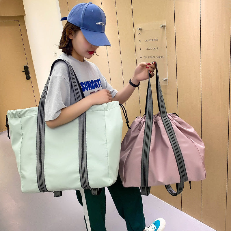 Drawstring Bundle Large Capacity Oxford Cloth Backpacks