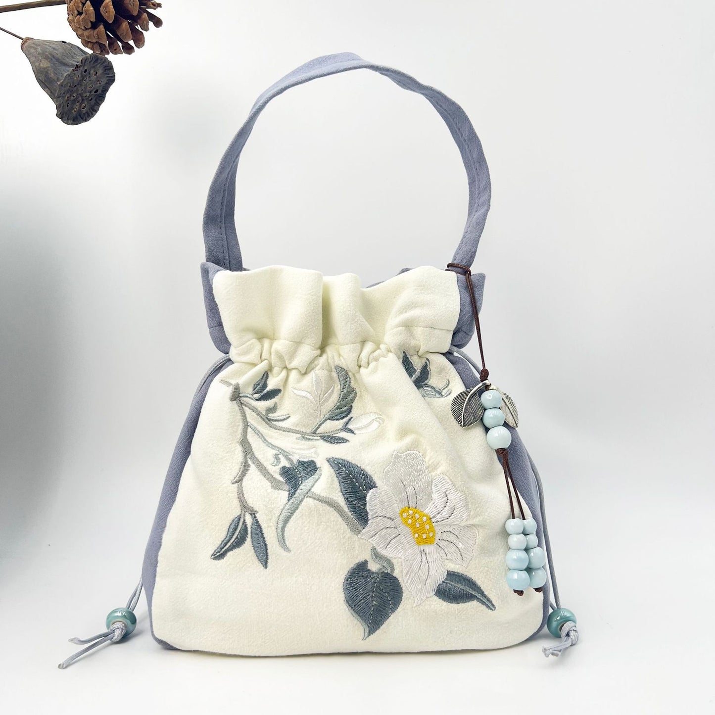 With Embroidered Han Chinese Clothing Antiquity Artistic Handbags