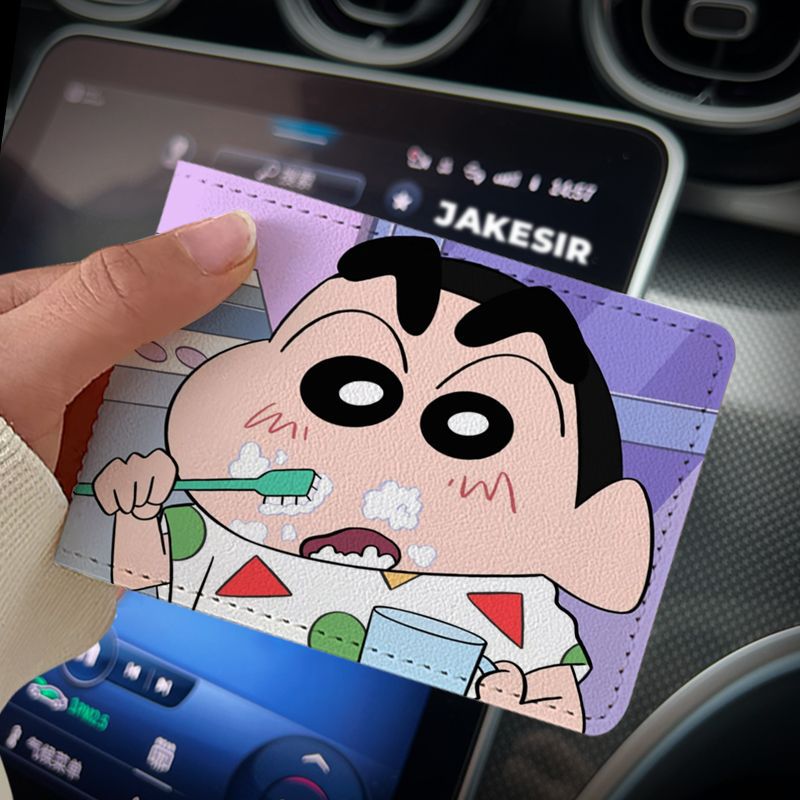 Crayon Driving License Protective Cover Motor Vehicle Card Holder