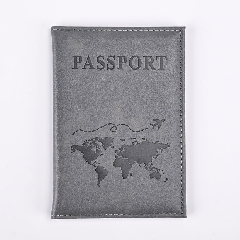 Grain Color Changing Passport Cover Ticket Card Holder