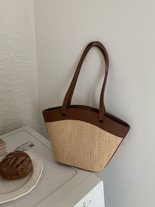 Women's Beach Style Western Vegetable Basket Fashion Shoulder Bags