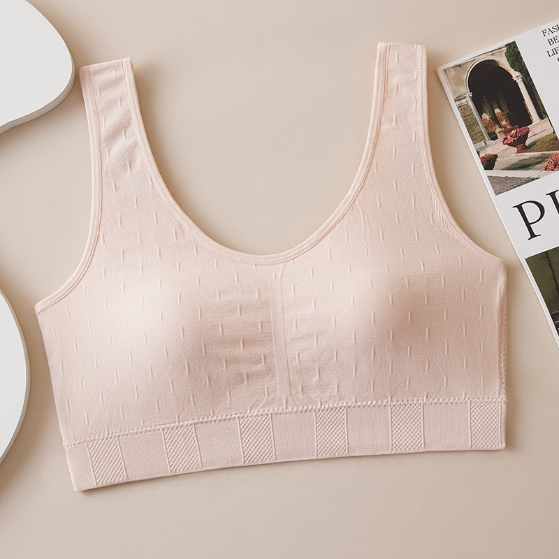 Chest Gather Comfortably Seamless Vest Fat Tanks Camis