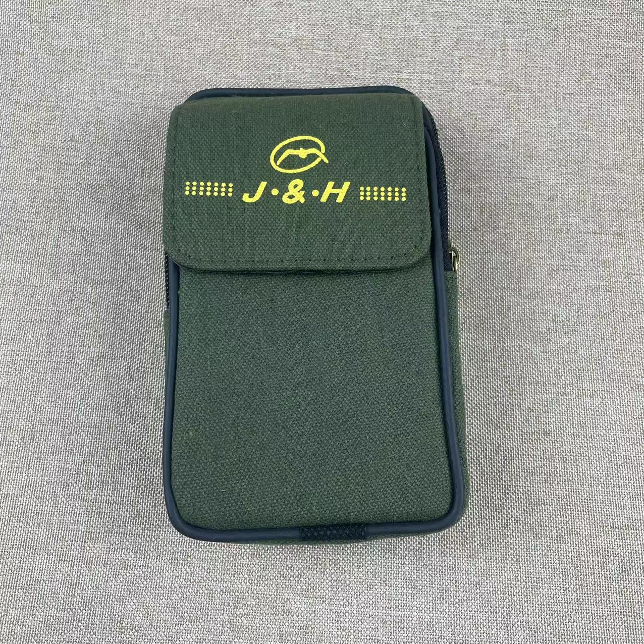 Men's Canvas Mobile Manual Work Horizontal Phone Bags