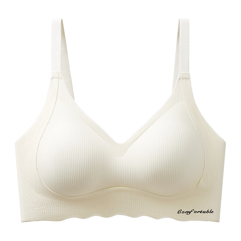 Lifting Adjustable Seamless Wireless Cup Push Bras