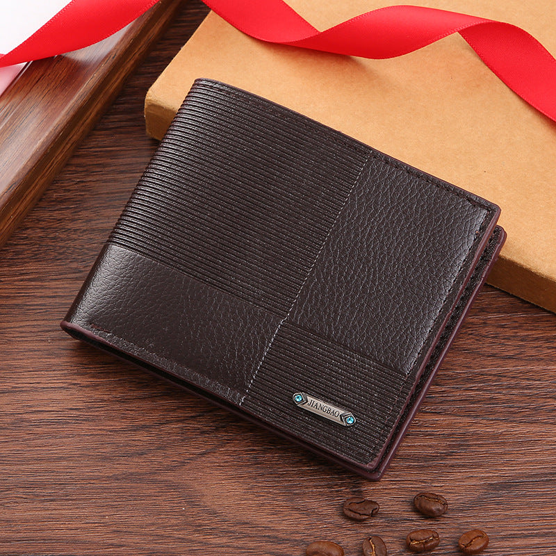 Men's Document Fashion Short Business Multi Slots Men's Wallets