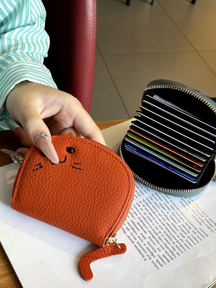 Women's Cute Multiple Slots Portable Holding Card Holder