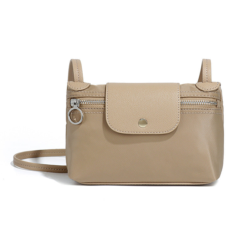 Women's French Nylon Envelope Solid Color Simple Mahjong Bags