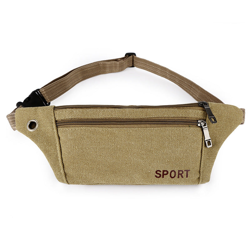 Men's Cool Versatile Trendy Close-fitting Stall Men's Waist Packs