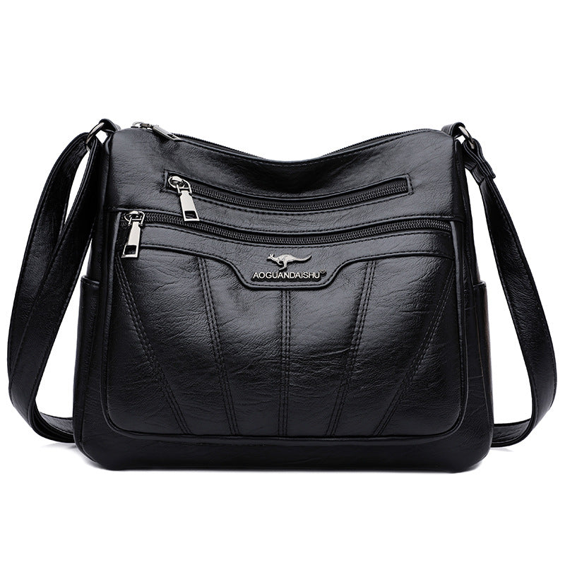 Women's Style Embroidery Yarn Simple Fashion Large Crossbody Bags