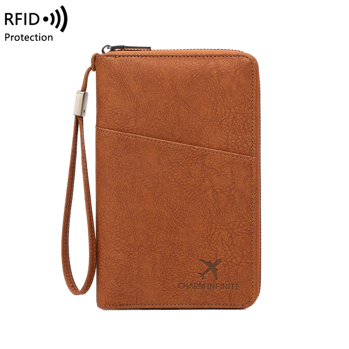 Family Passport Storage Simple Large Capacity Credit Ladies Wallet