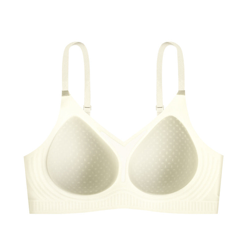 Women's Silk Underwear Small Chest Push Up Mesh Breathable Everyday Bras