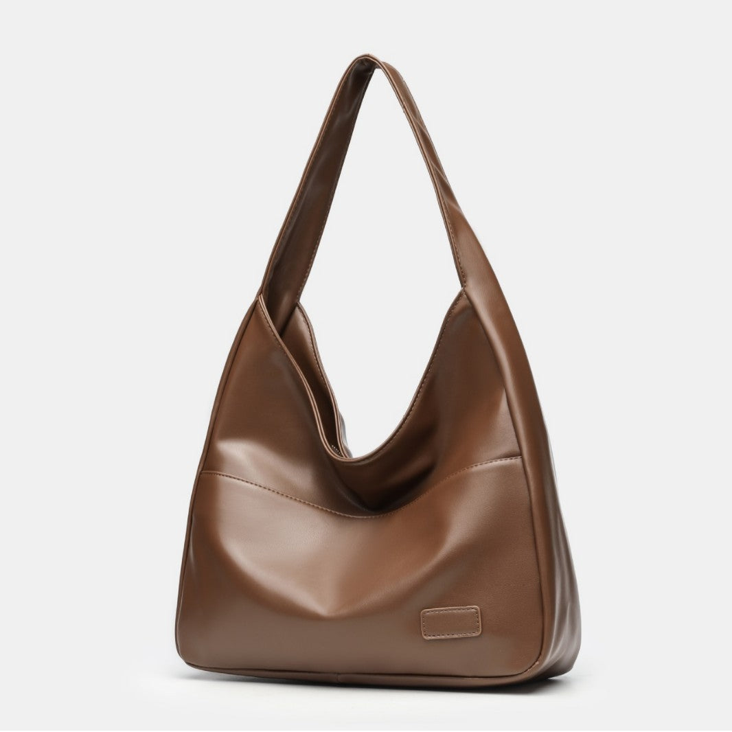 Large Capacity Brown Vintage Simple Fashion Shoulder Bags