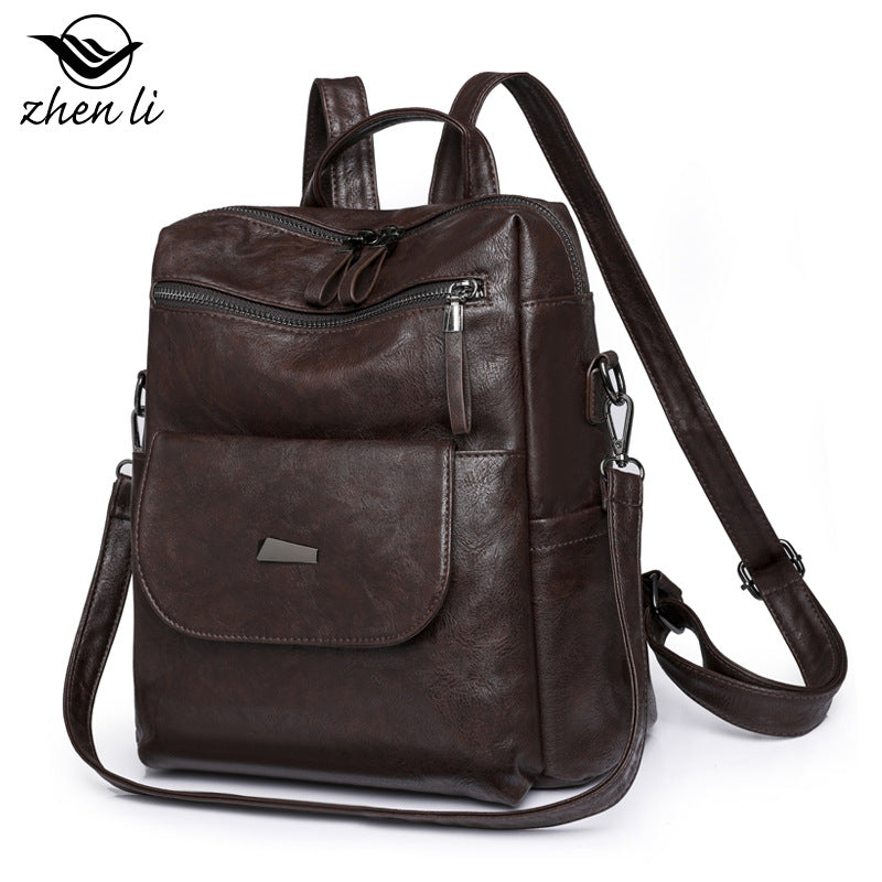 Women's Innovative Creative Large Capacity Retro Backpacks