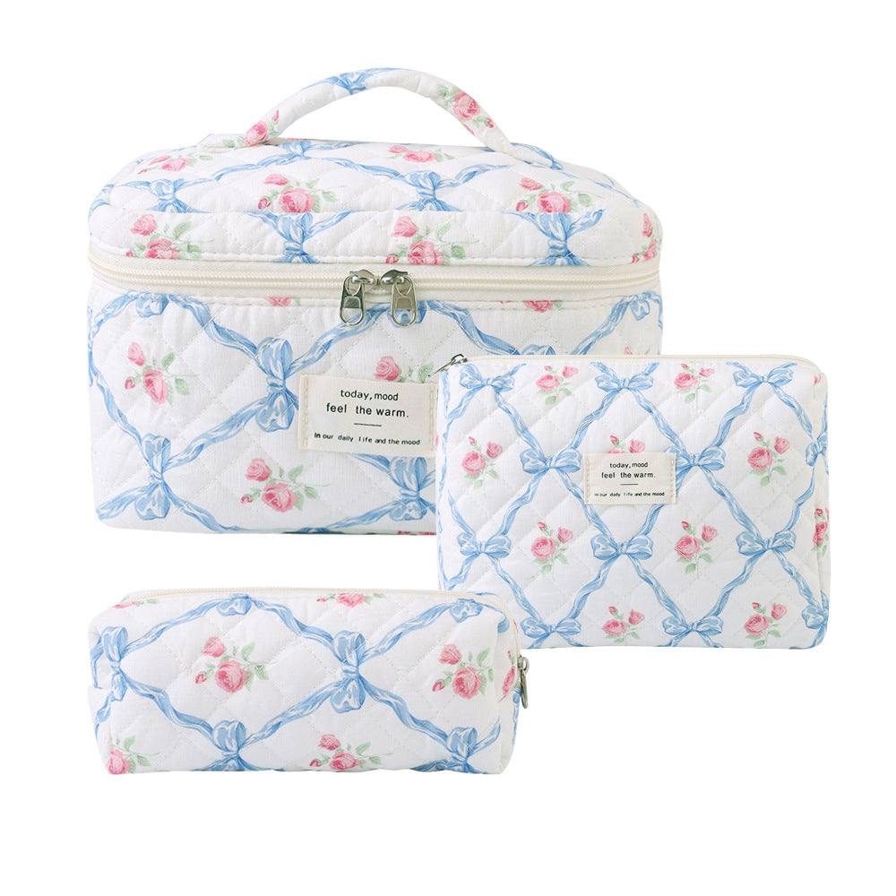 Large Capacity Portable Floral Storage Quilting Bags