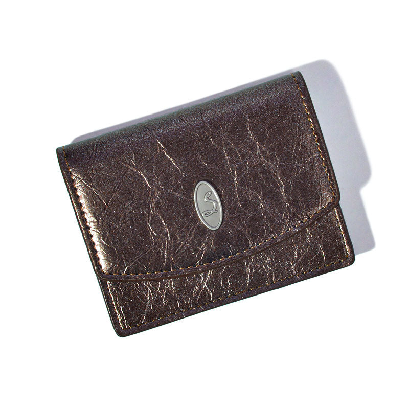 Women's Style Simple Crack Minimalist Large Capacity Card Holder