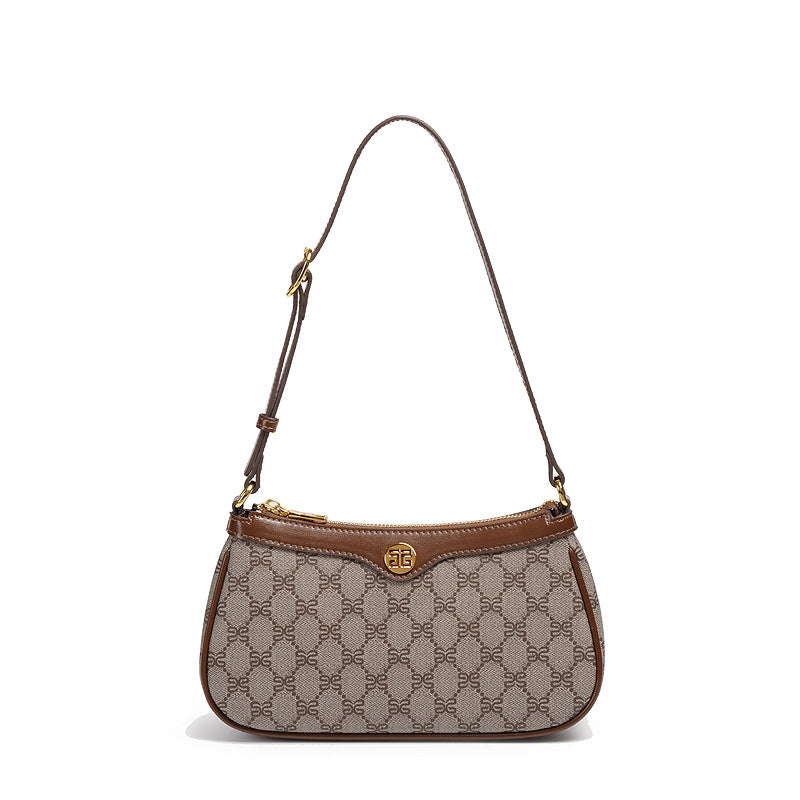 Textured French Style Underarm Simple Fashion Exquisite Light Luxury Women's Shoulder Bag