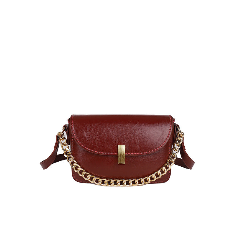 Simple Fashion Retro Material Homemade Gift Mother Women's Messenger Bag