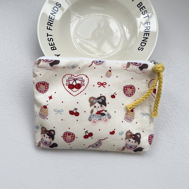 Korean Style Fresh Portable Mini Buggy Cosmetics Cosmetic Bags