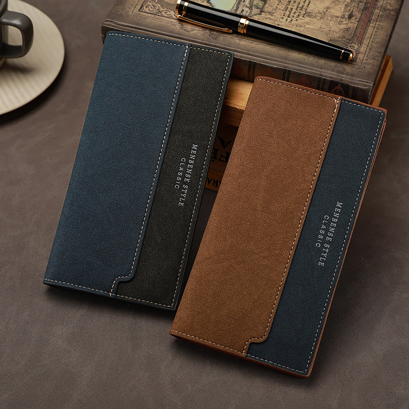 Men's Multiple Slots Suit Fashion Trendy Business Men's Wallets