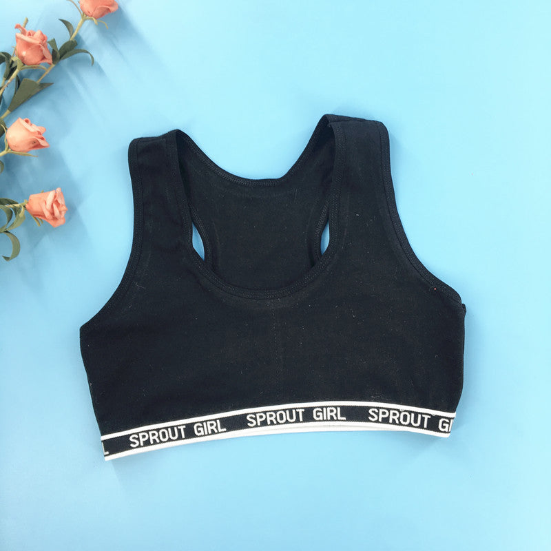Side Work Back Fashion Teenage Puberty Underwear 2 Without Tanks Camis