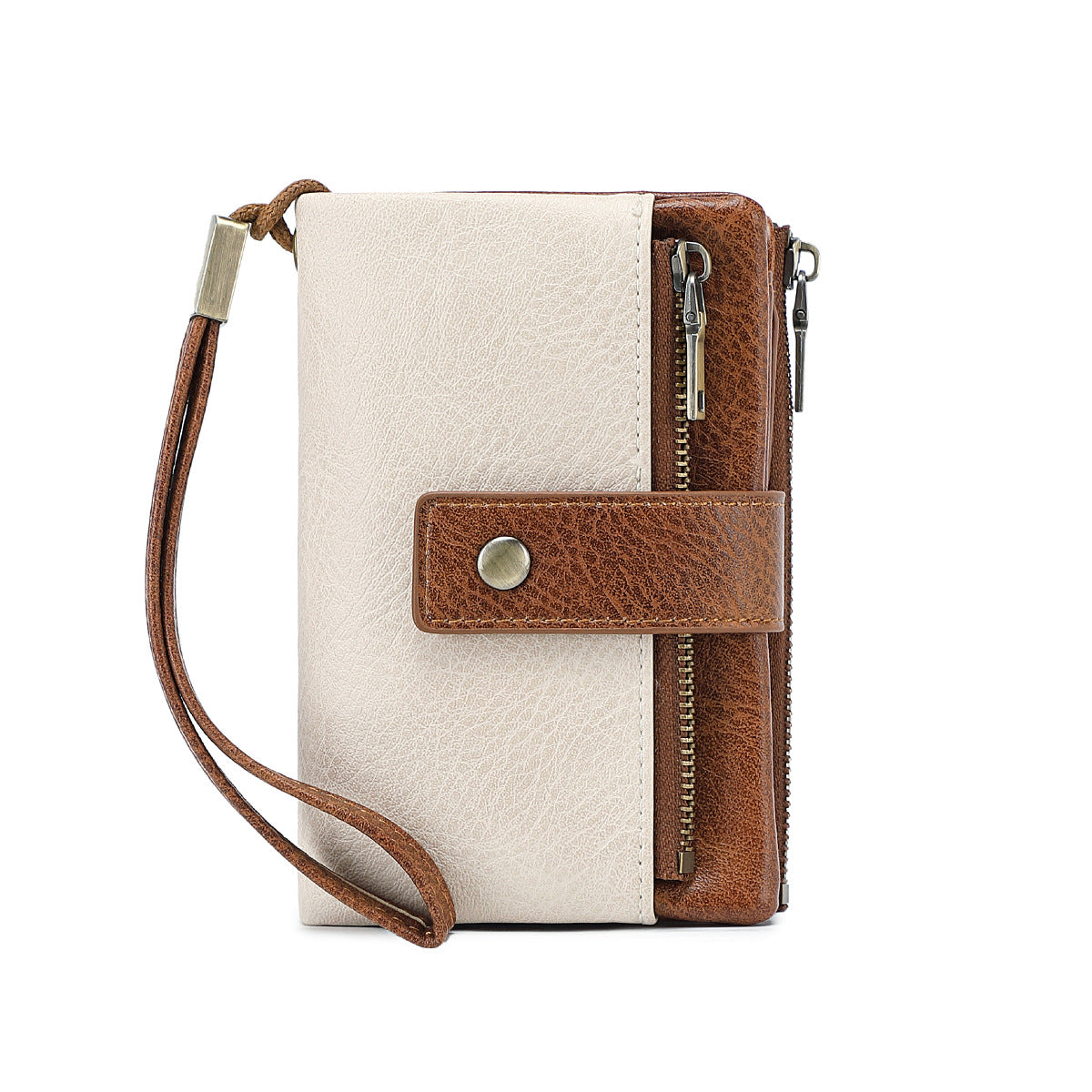 Women's Swiping Retro Off Short Style Coin Purses
