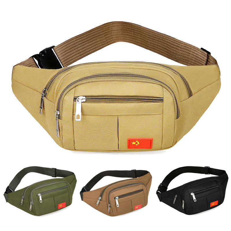Men's Large Capacity Mobile Construction Site Business Men's Waist Packs