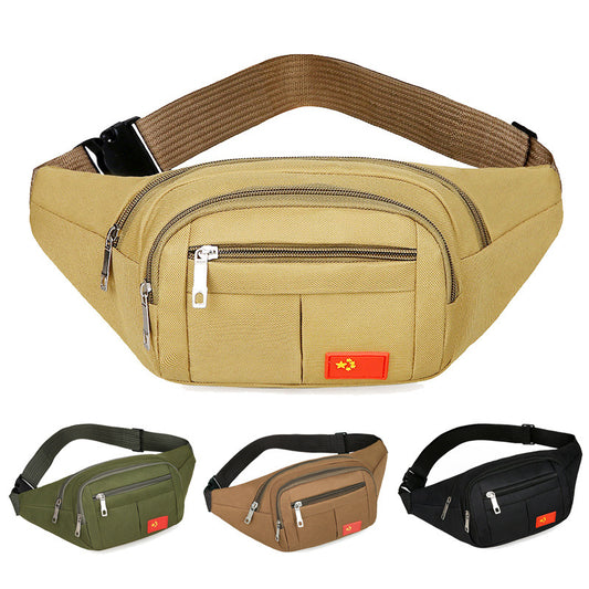 Men's Large Capacity Mobile Construction Site Business Men's Waist Packs