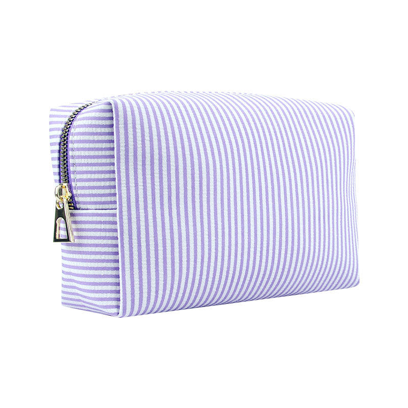 Seersucker Portable Outing Beauty Indian Style Bags